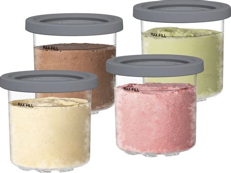 <strong>4 Pints</strong> and <strong>4</strong> Colored Lids in Aqua, Lime, Pink, and Gray included. . Ninja creami pints 4 pack